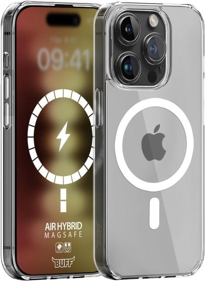 iphone 12/12 Pro MagSafe Darbe Emici Süper Şeffaf Silikon