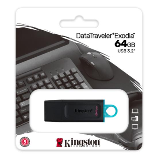 Kingston Exodia 64GB DataTraveler USB3.2 (DTX/64GB)