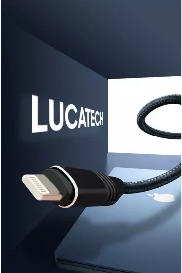 Lucatech LK-213 Lightning Şarj Kablosu (ıphone uyumlu)