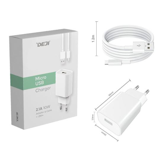 Deji Micro Şarj Aleti Seti 10W Micro USB