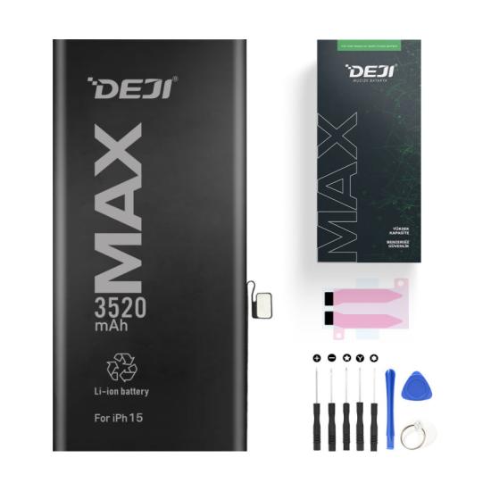 iPhone 15 Mucize Batarya Deji 3520mAh - Yüksek Kapasite