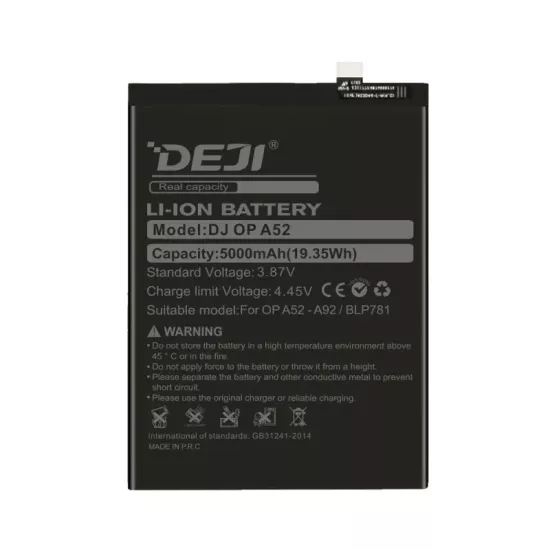 Deji Oppo A52 / A72 / A92 Mucize Batarya