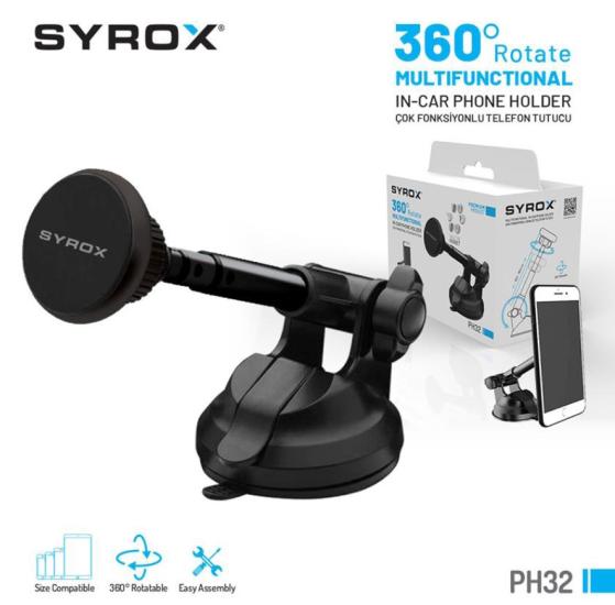 Syrox PH32 Araç İçi Telefon Tutucu