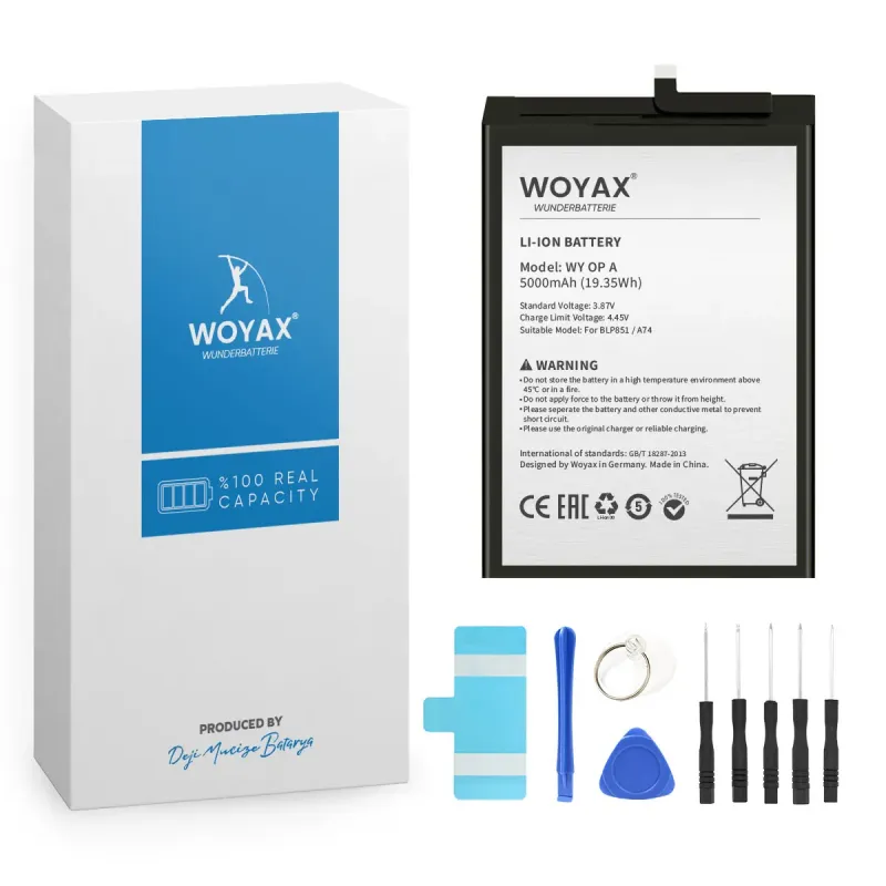 Woyax%20by%20Deji%20BLP851%20Oppo%20A74%20Batarya